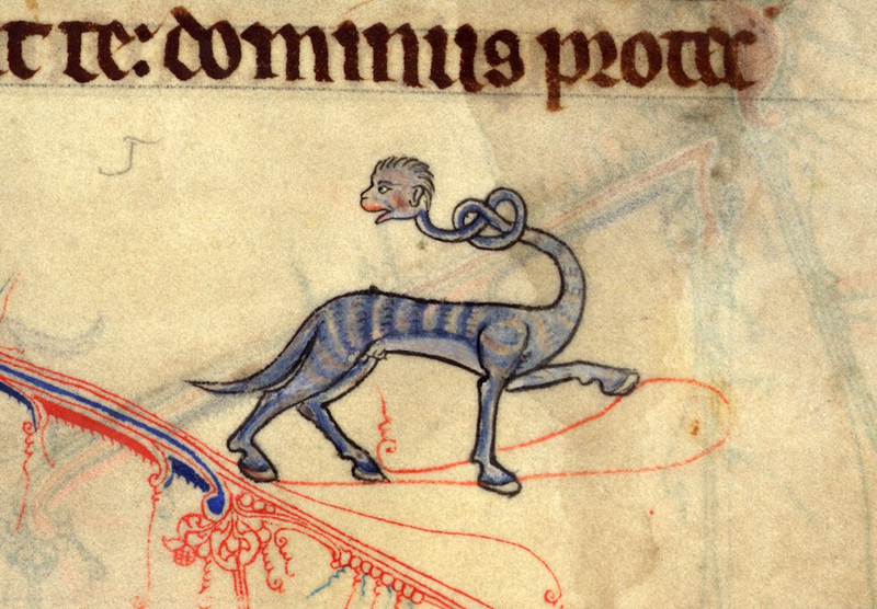 Illustration for article titled Bizarre and vulgar illustrations from illuminated medieval manuscripts